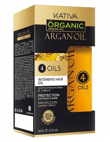 KATIVA Argan Oil Aceite Cabello 4 oils 60 ml